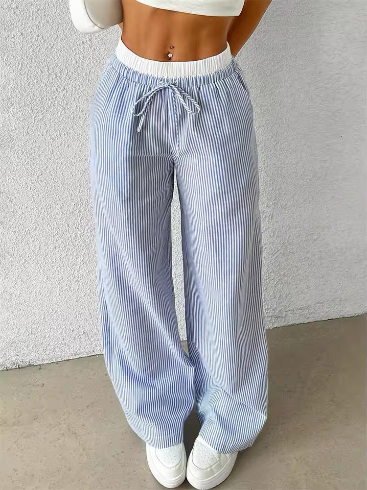 Striped Pink Pants