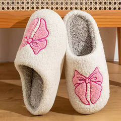 Coquette Bow Slippers