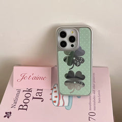Green Clover iPhone Case