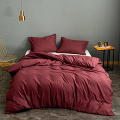 1pc Duvet Cover Queen Size Black Color Bedclothes Comforter Cover King edredom Microfiber Quilt Cover(without pillowcase