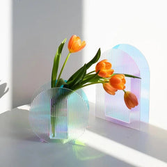 Holographic Flower Vase