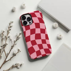 Retro Checkered Phone Case