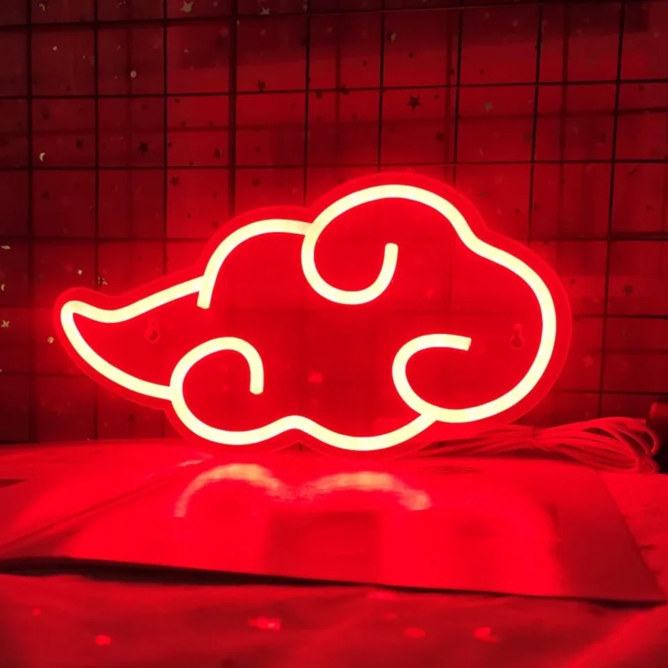 Red Cloud Neon Sign