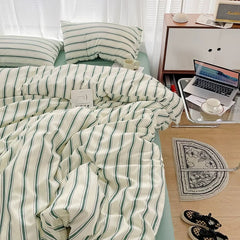 Nordic Stripe Bedding Set