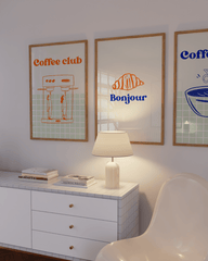 Coffee Club Poster Set