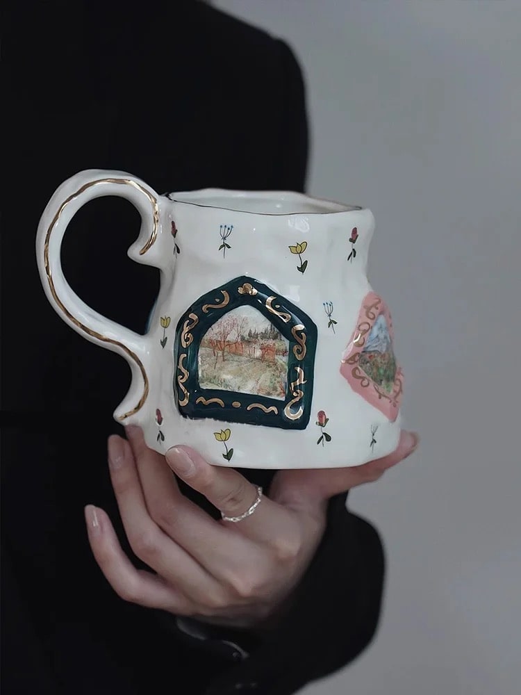 Retro Ceramic Mug