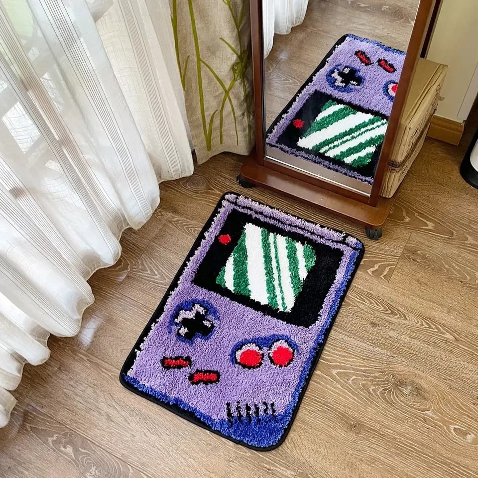 Retro Game Tufted Rug