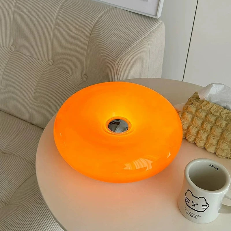 Vintage Donut Bauhaus Lamp