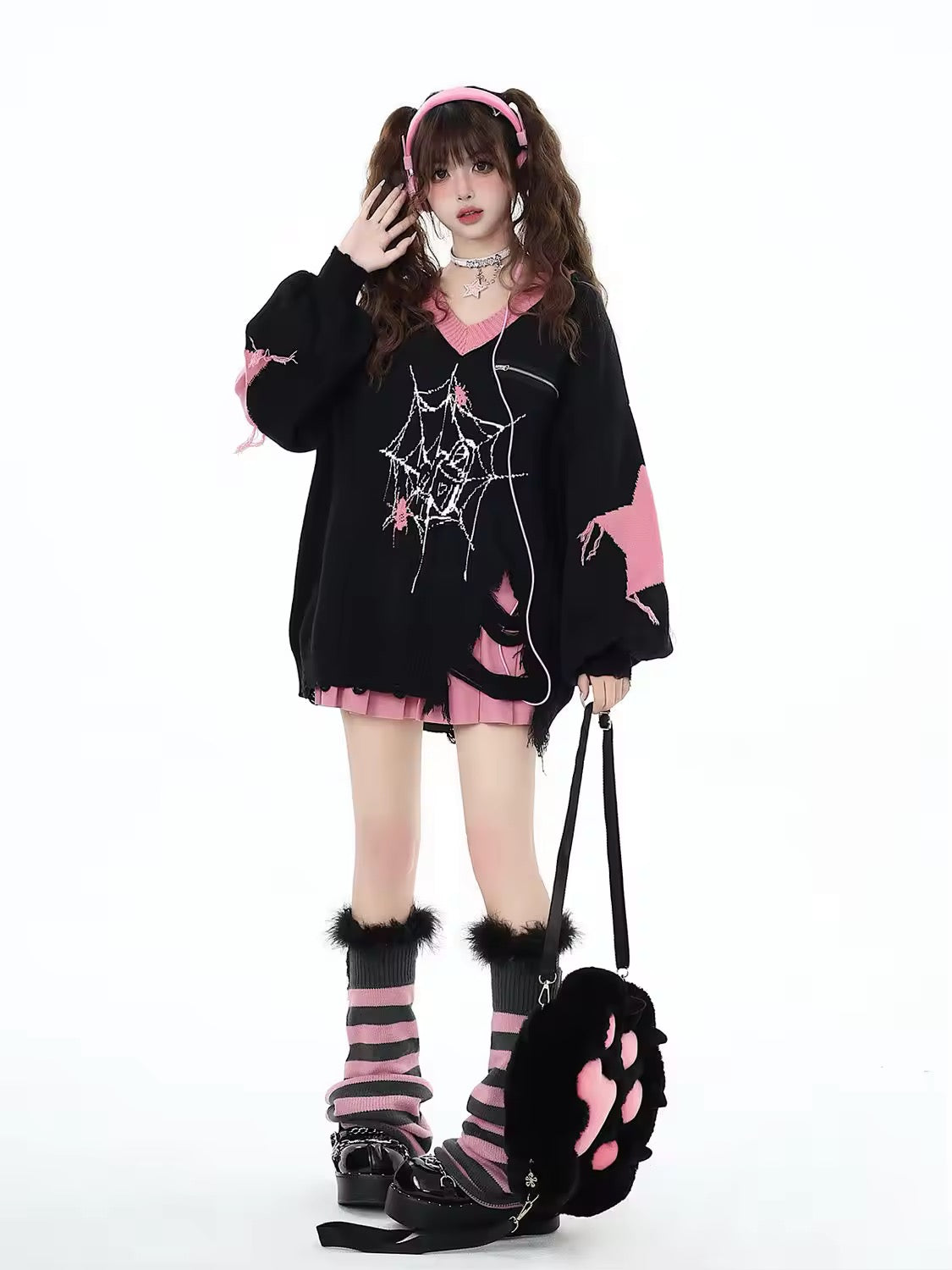 Y2K Gothic Sweater