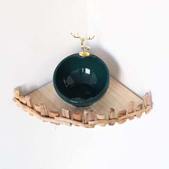 Rustic Style Wood Floating Shelf