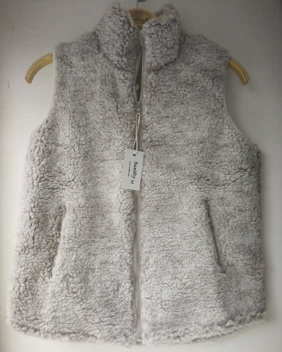 Fuzzy Faux Fur Winter Outerwear Sherpa Fleece Vest