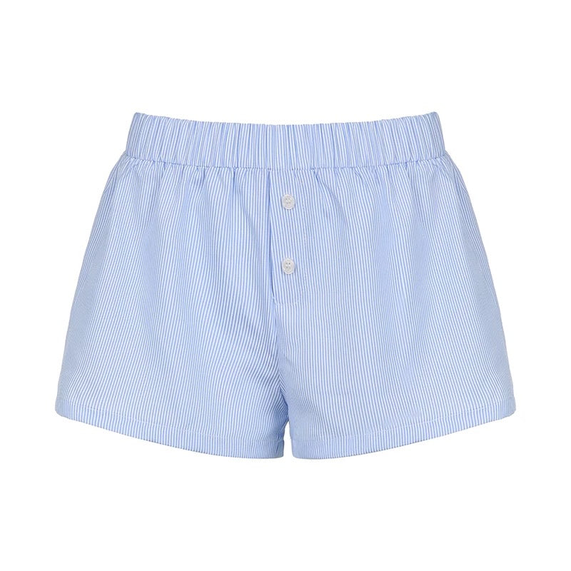 Striped Pajama Shorts