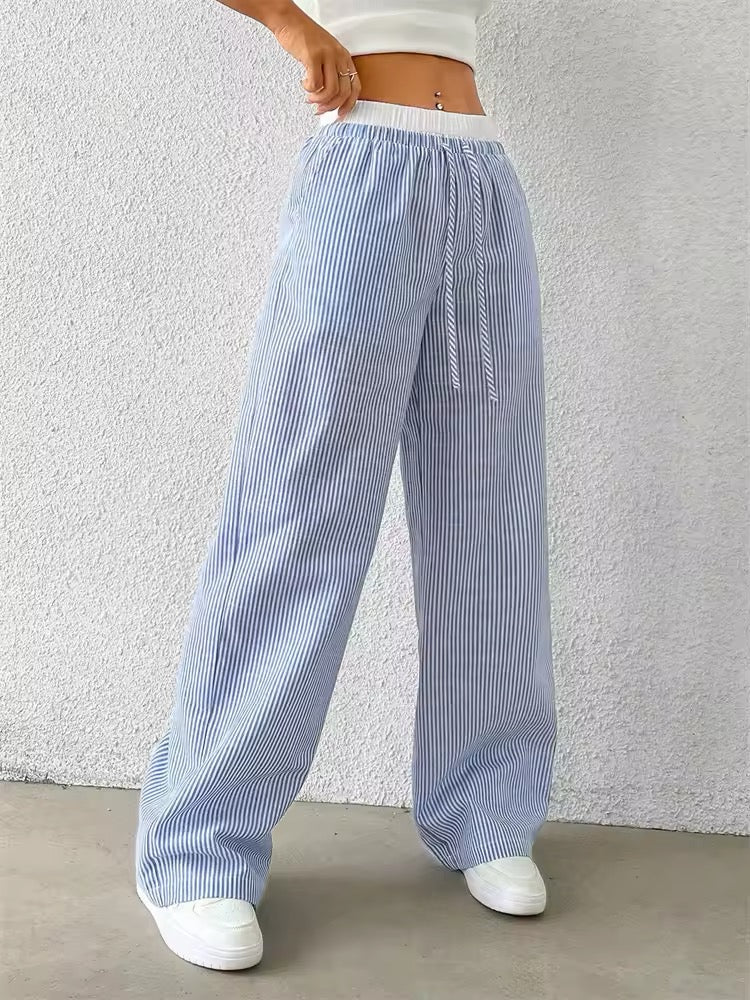 Striped Pink Pants