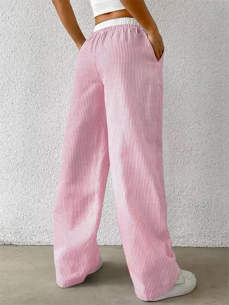 Striped Pink Pants