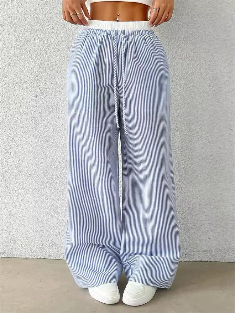 Striped Pink Pants