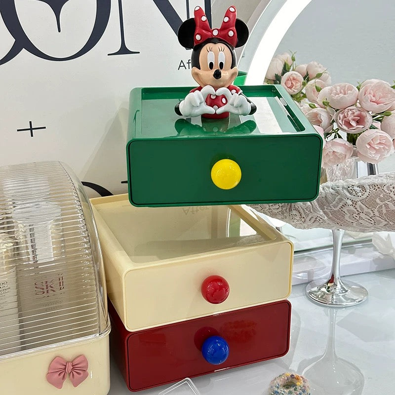Retro Desktop Organizer with Drawer