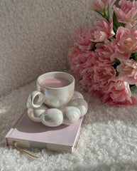 Yellow Bubble Mug Set