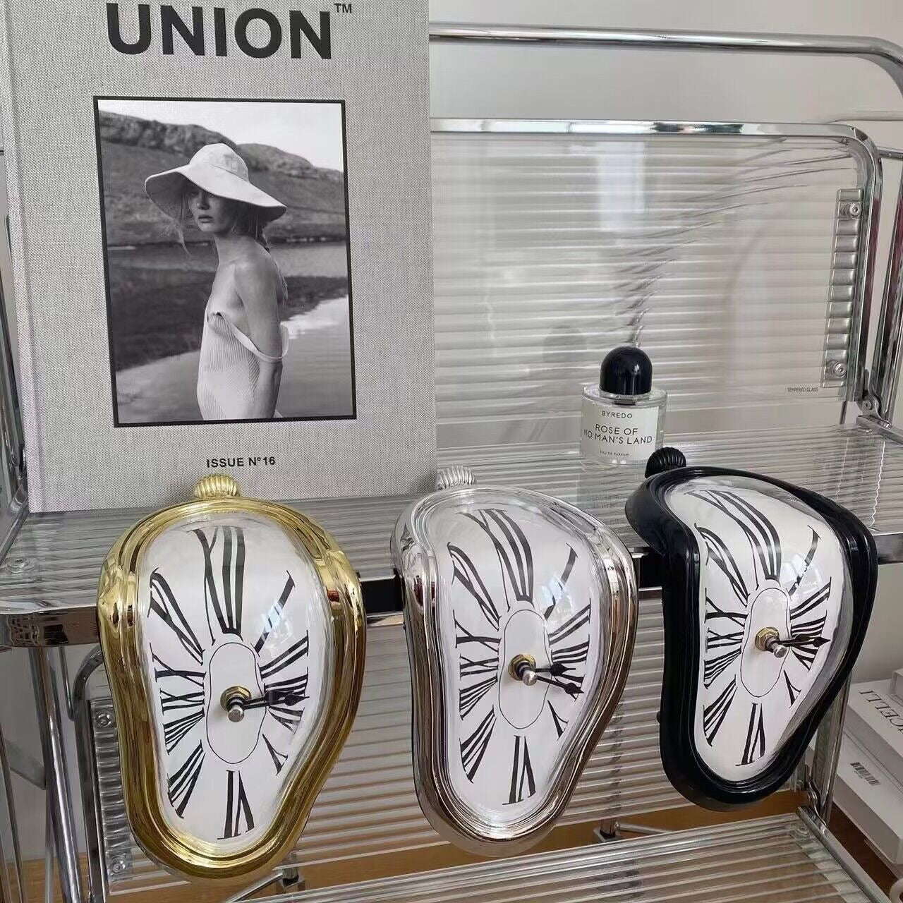 Abstract Melting Clock