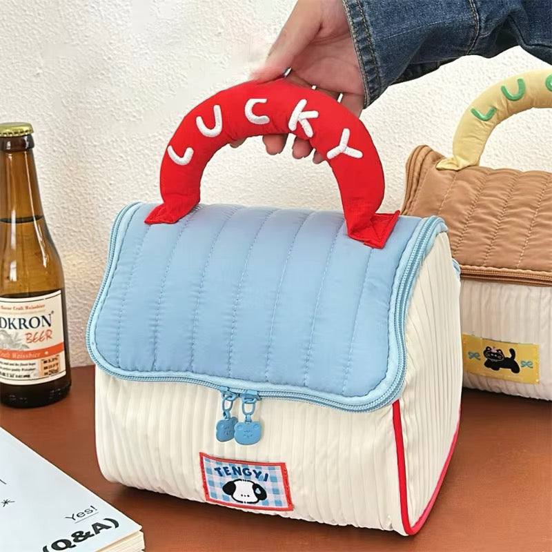 Cute House-Shaped Makeup Bag