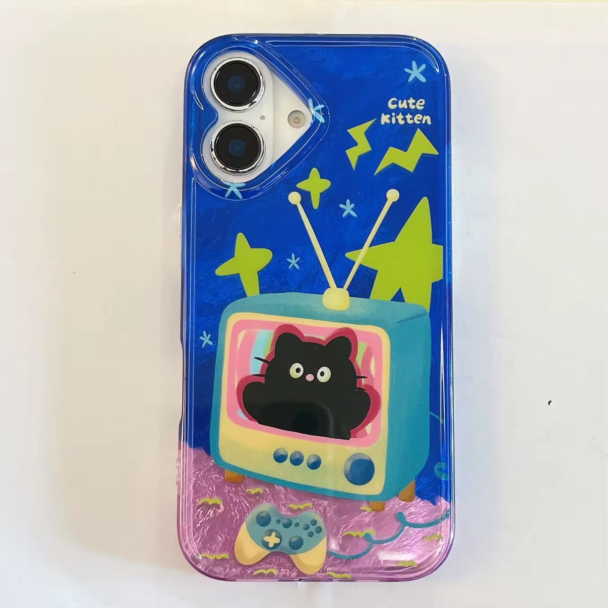 TV Cat iPhone Case