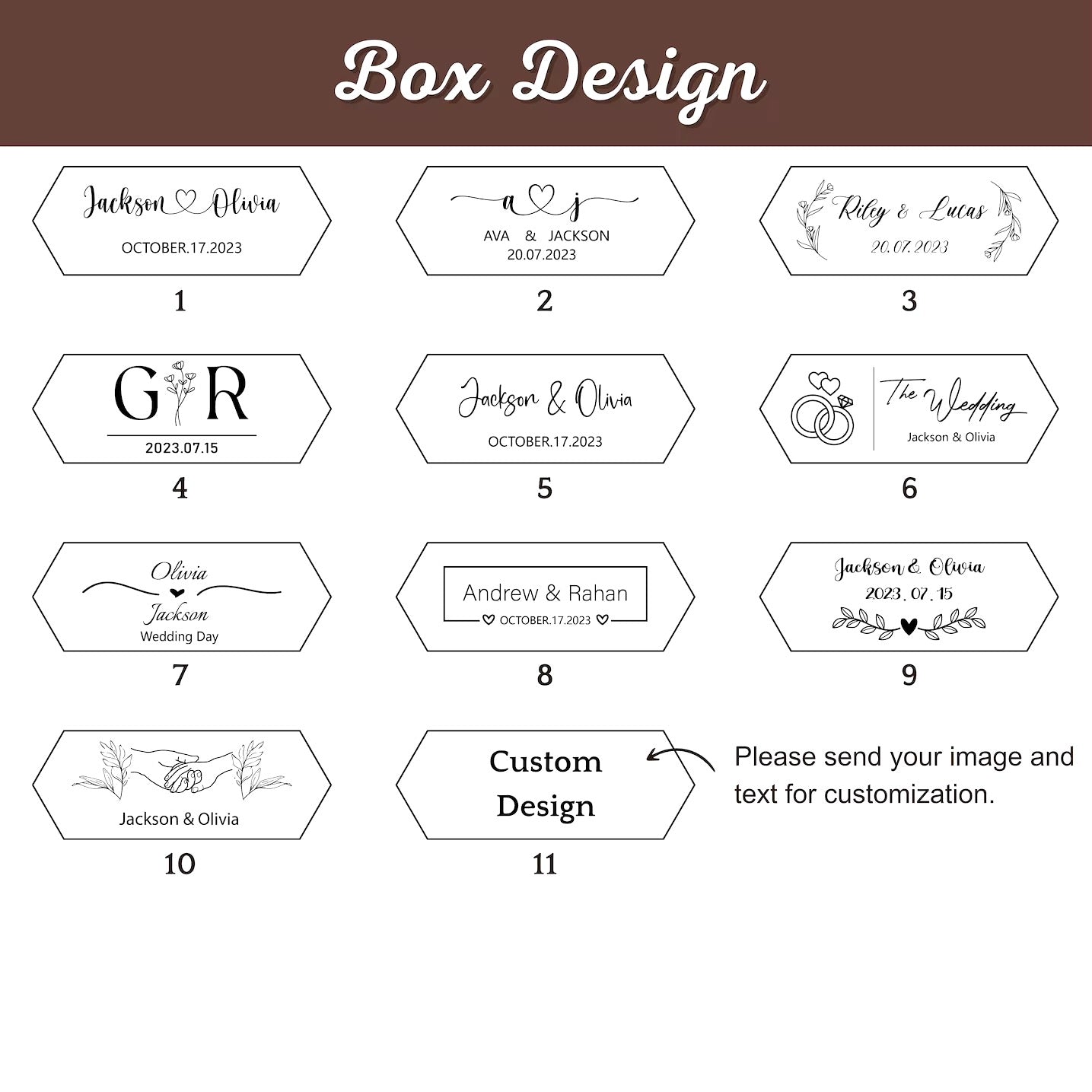 Personalized Wooden Ring Box