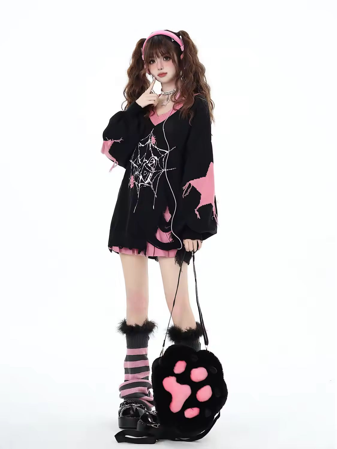 Y2K Gothic Sweater