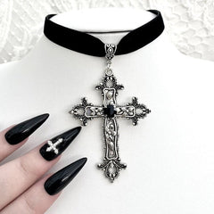 Velvet Grunge Choker