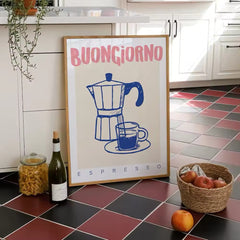 Espresso Wall Art Poster