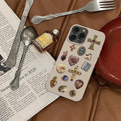 Black Retro iPhone Case