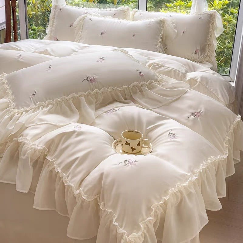 Coquette Rose Bedding Set