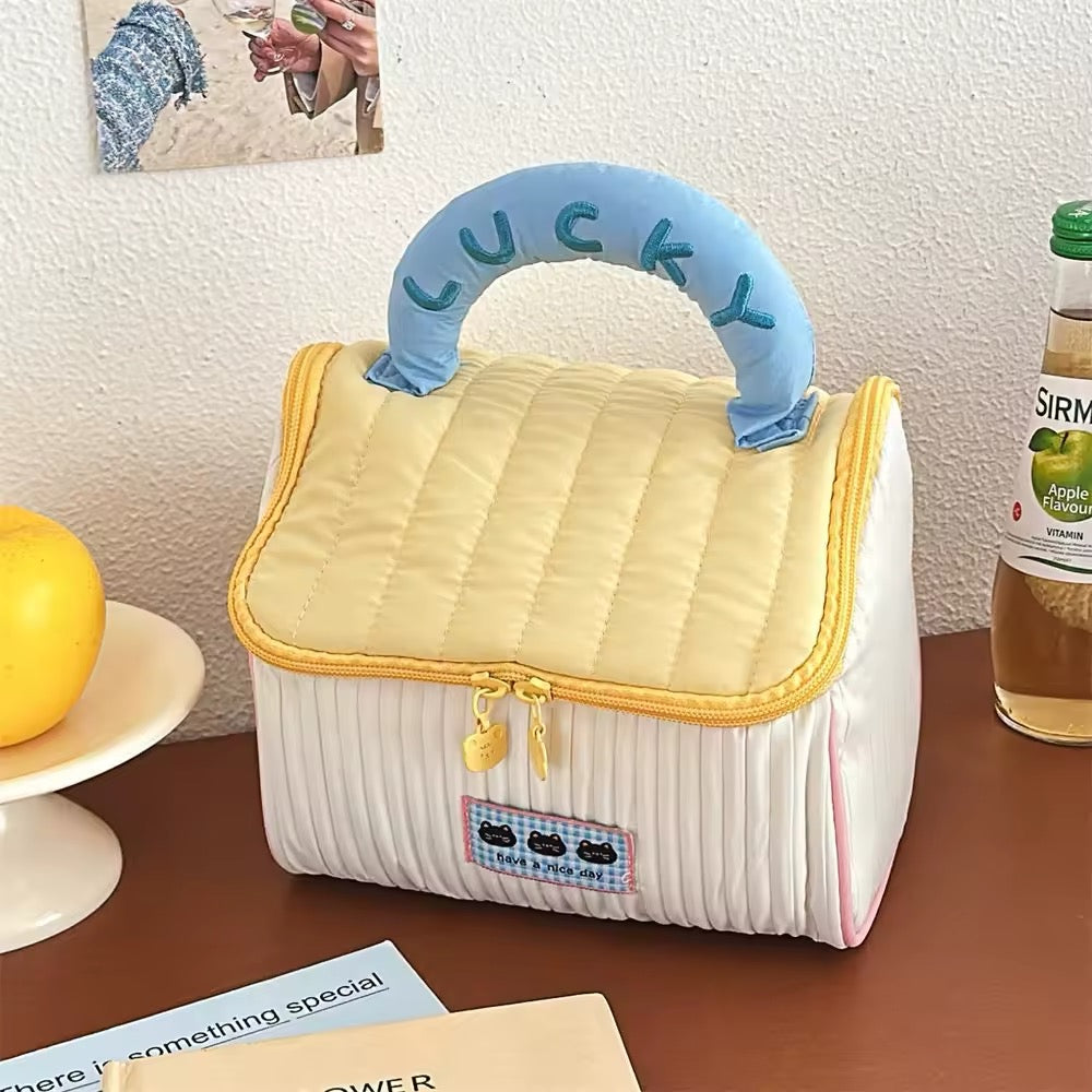 Cute House-Shaped Makeup Bag