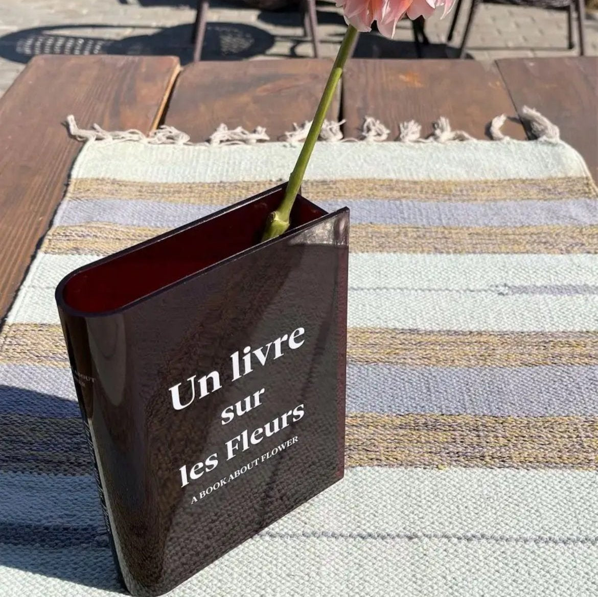 Translucent Book Vase – Corlus