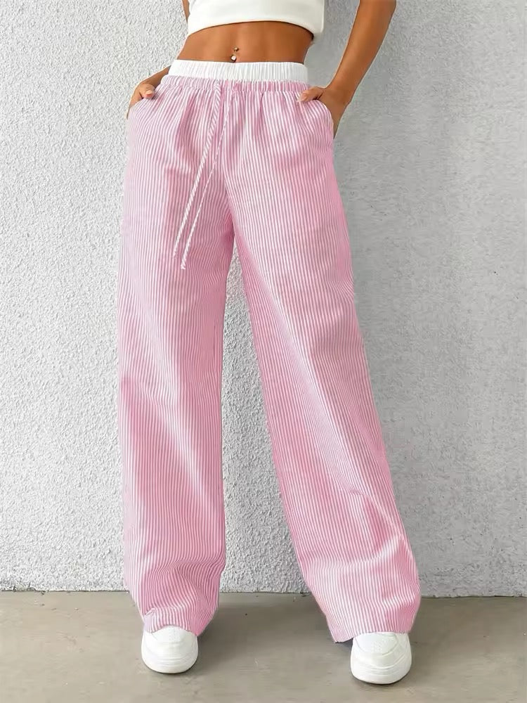 Striped Pink Pants