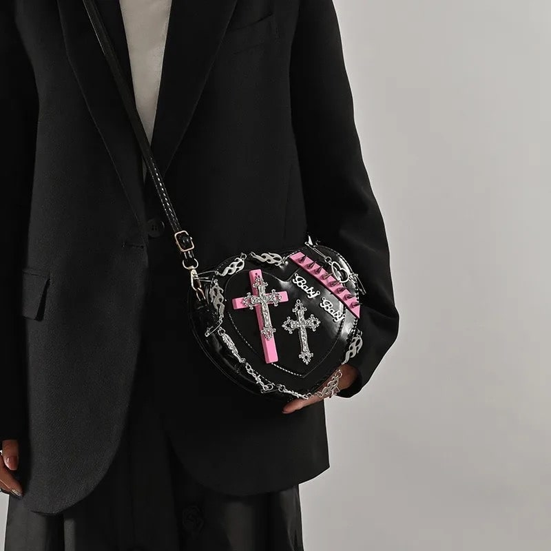 Gothic Heart Bag