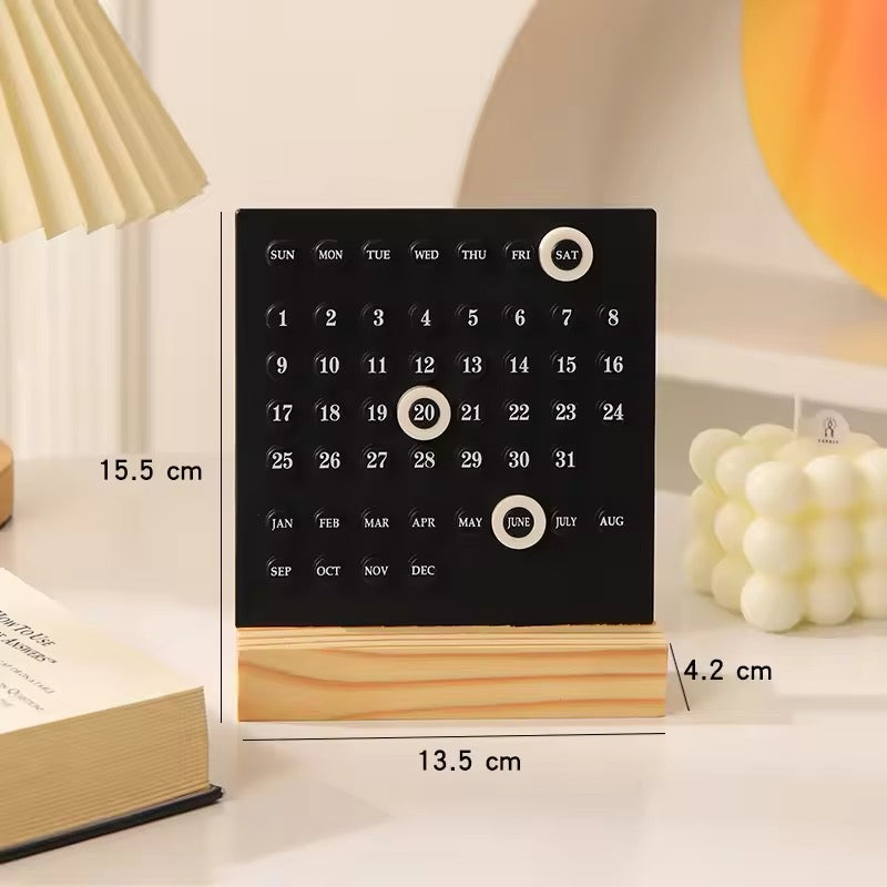 Acrylic Tabletop Calendar
