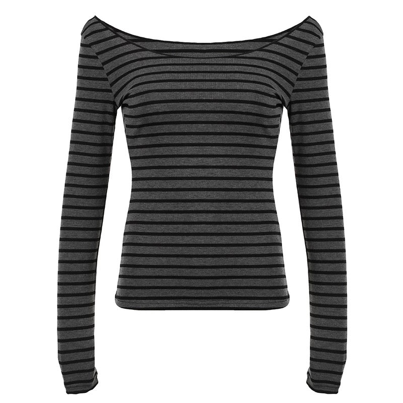 Grunge Striped Long Sleeve