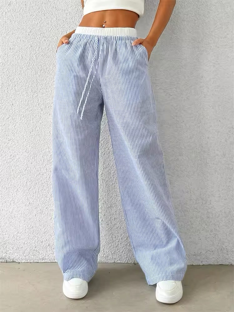 Striped Pink Pants
