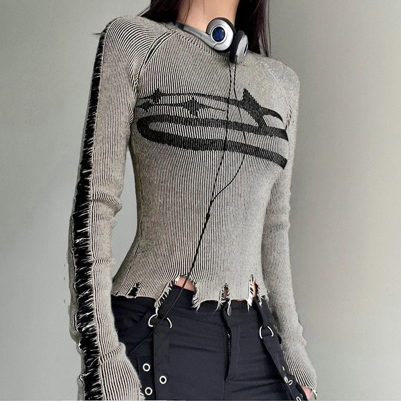 Ripped Vintage Sweater